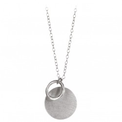 Pernille Corydon Coin & Circle Necklace · Sølv