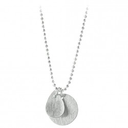 Pernille Corydon Coin & Drop Necklace · Sølv