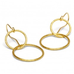 Pernille Corydon Double Plain Ear Hook