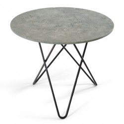 Ox Denmarq Dining O Table 80 Grå Marmor