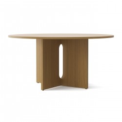 Menu Androgyne Dining Table, Træ · Ø150 Natural Oak