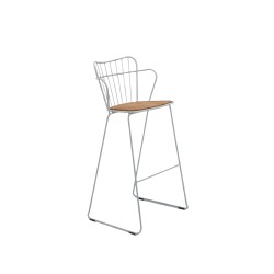 HOUE PAON Bar Chair · White Taupe