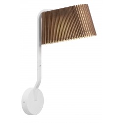 Secto Design Owalo 7030 Wall Lamp · Walnut