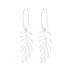 Pernille Corydon Fern Leaf Earhooks