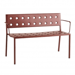 HAY Balcony Dining Bench W. Arm