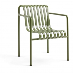 HAY Palissade Dining Armchair · Sky grey