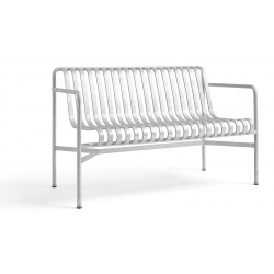 HAY Palissade Dining Bench · Sky grey