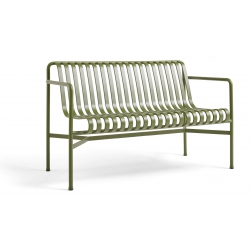 HAY Palissade Dining Bench · Sky grey