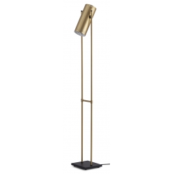 Warm Nordic Trombone Floor Lamp