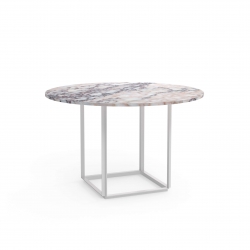 New Works Florence Dining Table Ø120 Marble