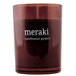 Meraki Scented Candle, Scandinavian Garden