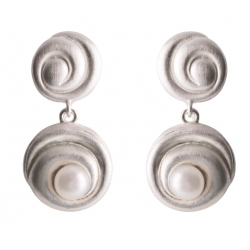 Pernille Corydon Shell Flower Earrings