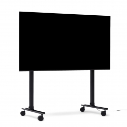 Pedestal Straight Rollin' TV Stander