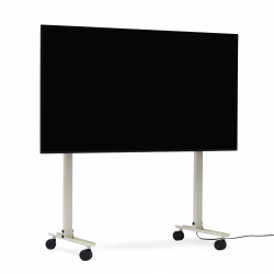 Pedestal Straight Rollin' TV Stander