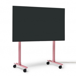 Pedestal Straight Rollin' TV Stander