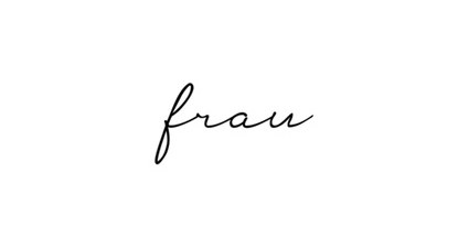 Frau